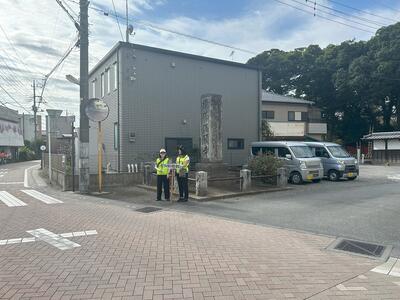 地球堂前警備